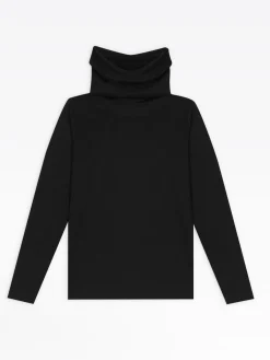 Black Transformable T-shirt<agnès b. Flash Sale