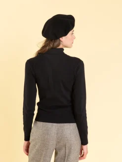 Black Turtleneck Eddy Sweater<agnès b. Cheap