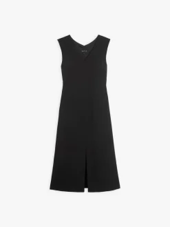 Black Vika Split Dress<agnès b. Store