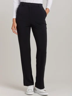 Black Viscose Boy Pants<agnès b. Hot