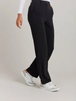 Black Viscose Boy Pants<agnès b. Hot