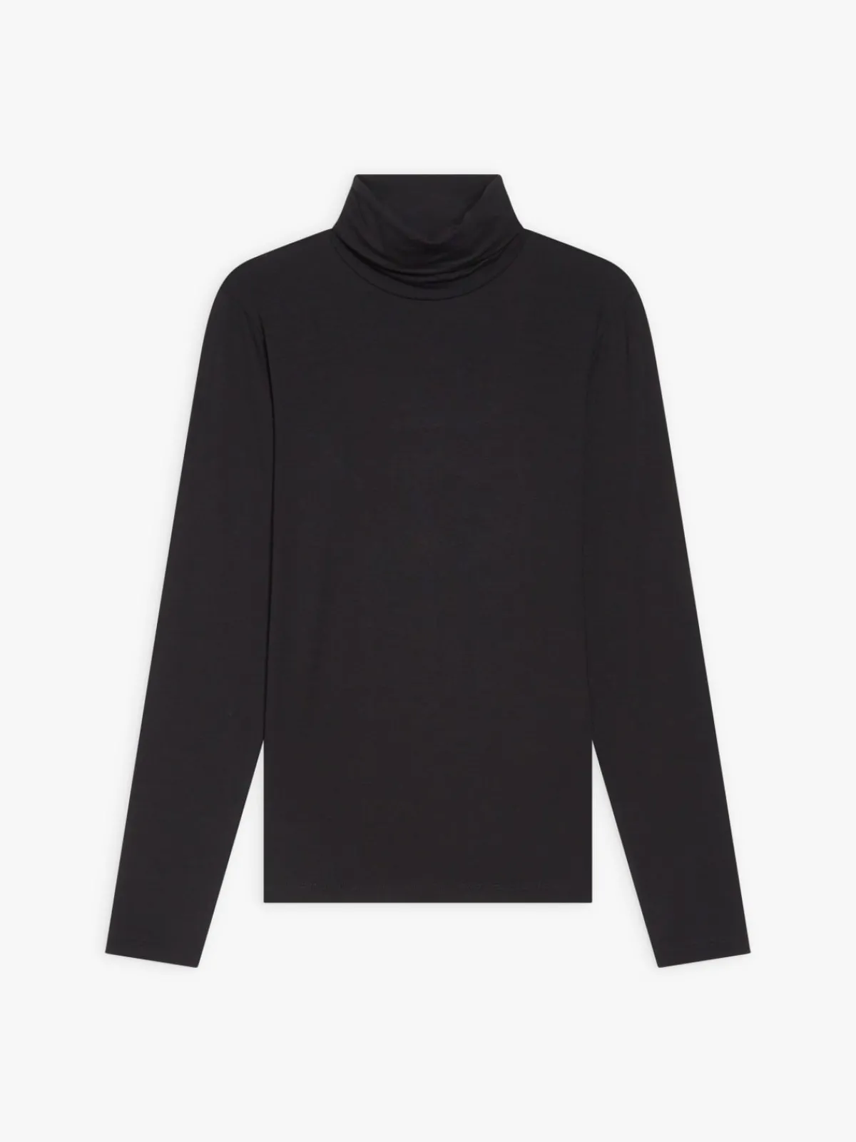 Black Viscose Ingrid T-shirt<agnès b. Shop