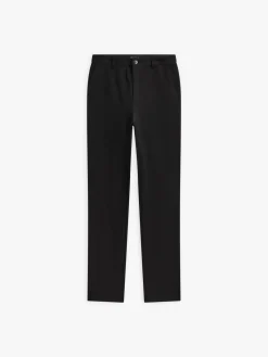 Black Viscose Man Pants<agnès b. Fashion
