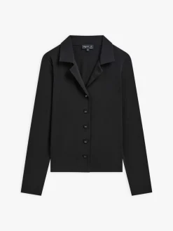 Black Viscose New Cubana Shirt<agnès b. Best