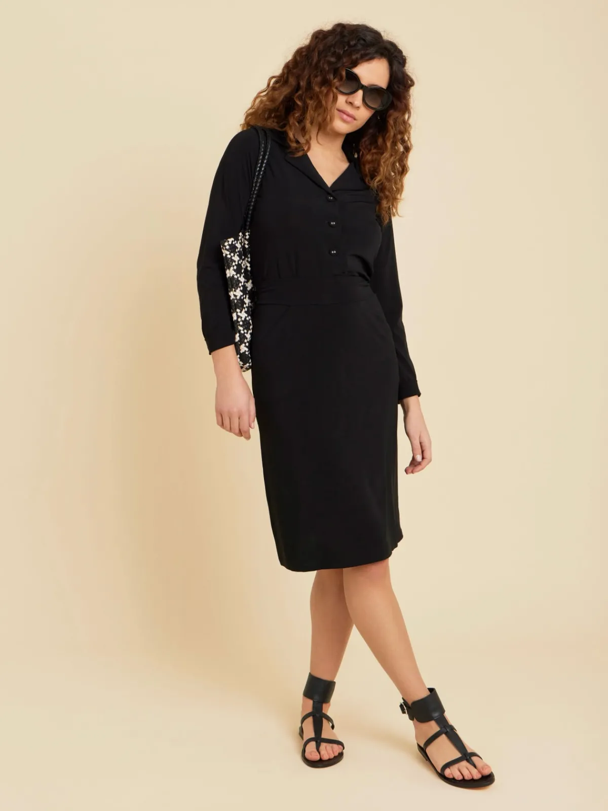 Black Viscose New Cubana Shirt<agnès b. Best