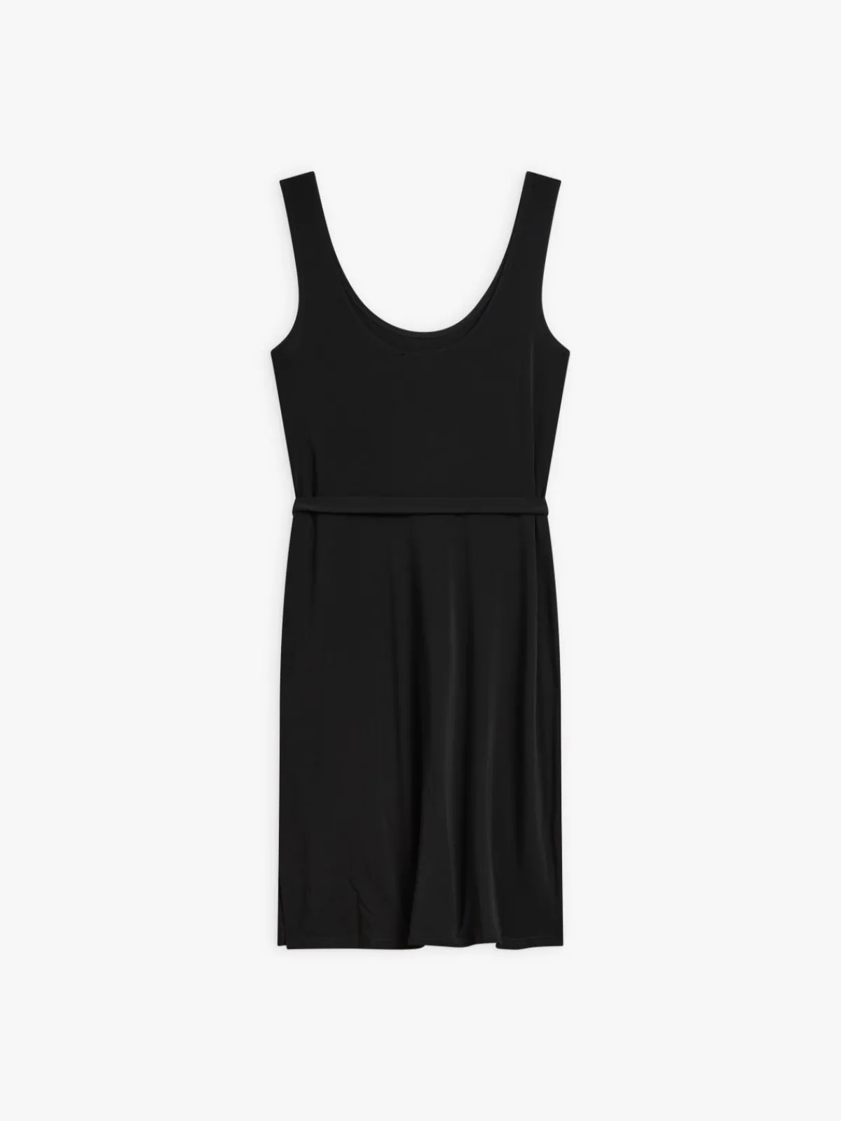 Black Viscose Popy Dress<agnès b. Clearance