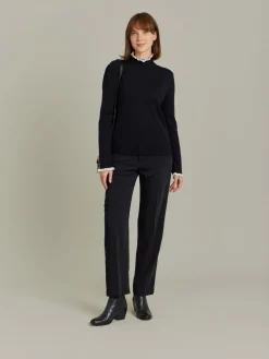 Black Wool Tessy Sweater<agnès b. Flash Sale