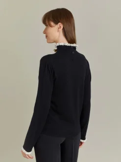 Black Wool Tessy Sweater<agnès b. Flash Sale