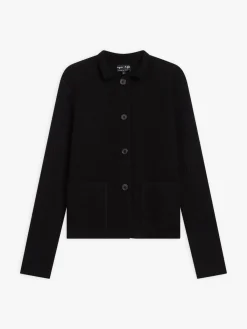 Black Woollen Jacket<agnès b. Store