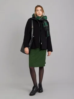Black Yak Wool Pocket Sweater<agnès b. Fashion