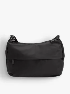 Black Zippered Shoulder Bag<agnès b. Clearance