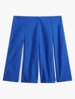 Blue And White Striped Pleated Skirt In Cotton Jersey<agnès b. Shop