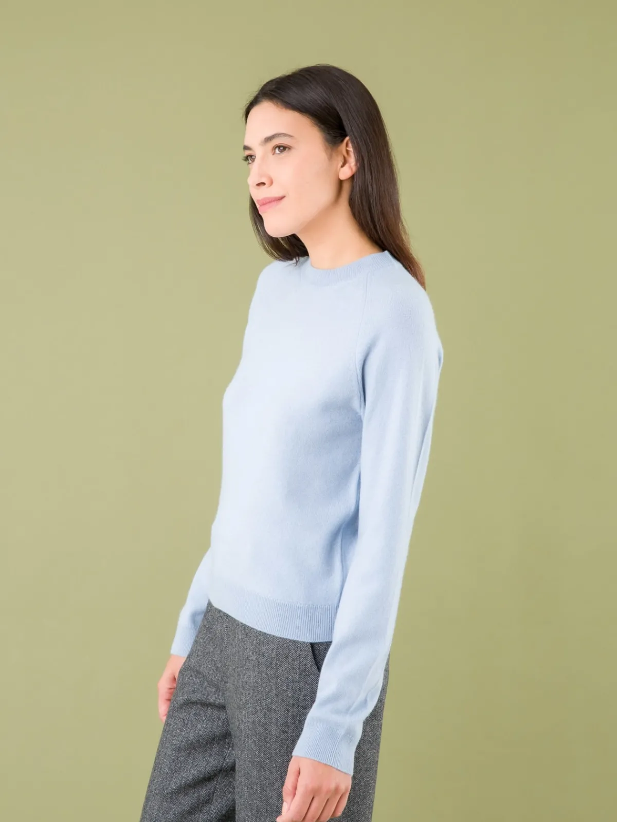 Blue Cashmere Neige Sweater<agnès b. Cheap