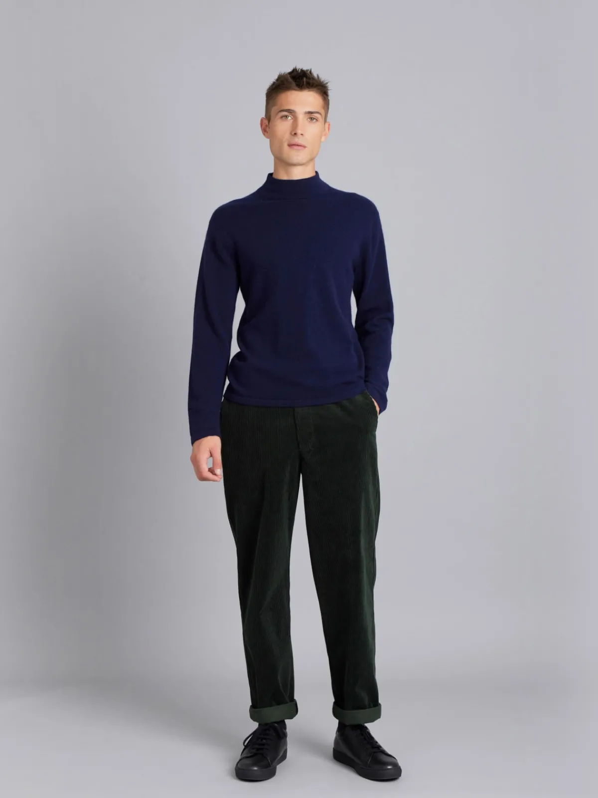 Blue Cashmere Paper Sweater<agnès b. Cheap