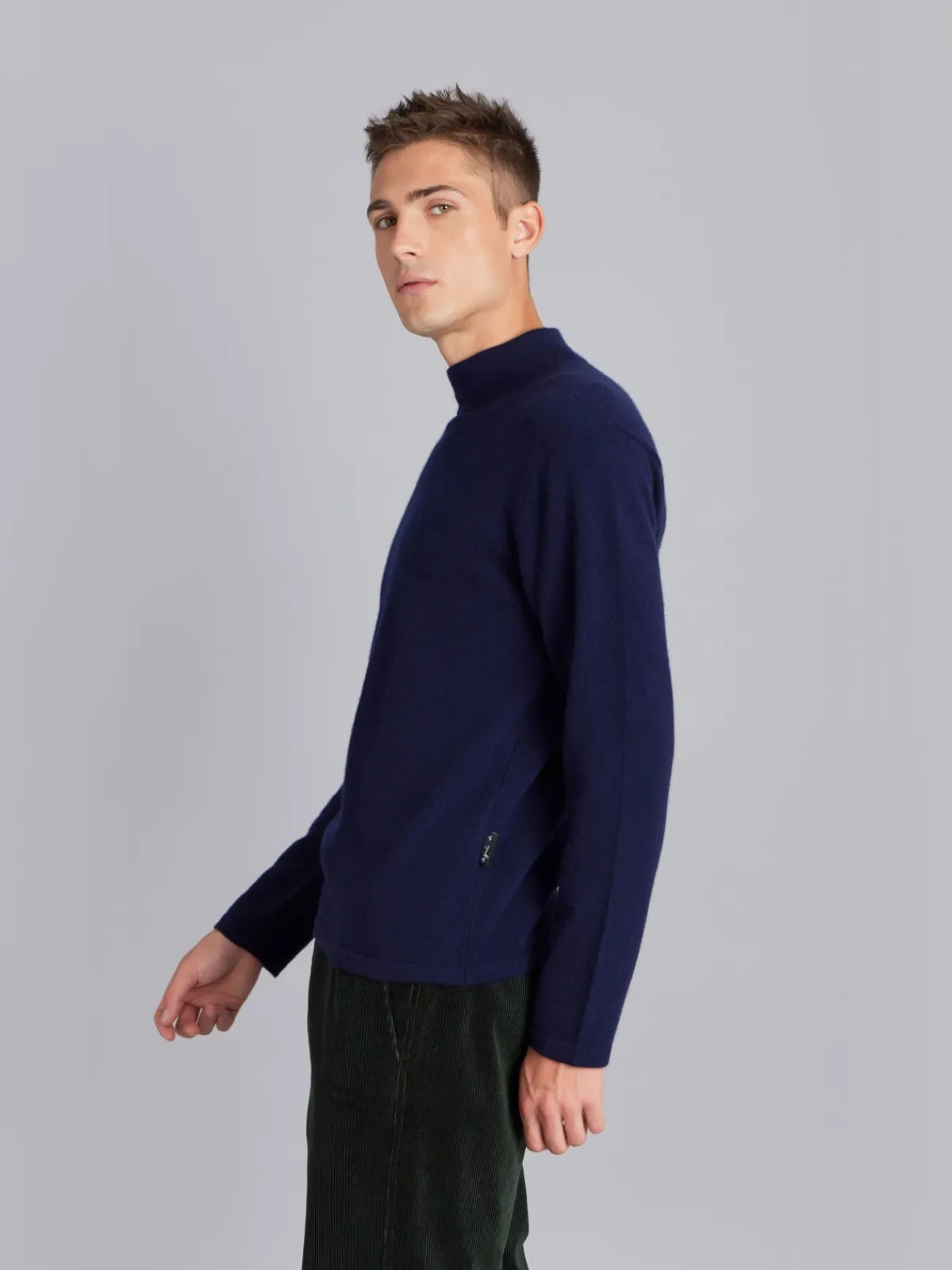 Blue Cashmere Paper Sweater<agnès b. Cheap
