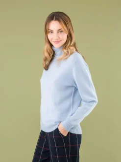 Blue Cashmere Senga Jumper<agnès b. New