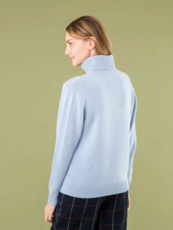 Blue Cashmere Senga Jumper<agnès b. New