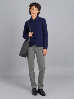 Blue Clifford Cashmere Jacket<agnès b. Fashion