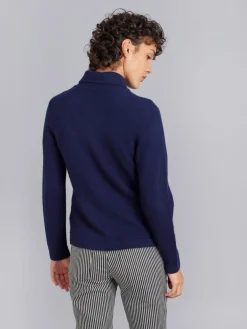 Blue Clifford Cashmere Jacket<agnès b. Fashion