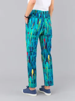 Blue Cotton Marilyn Jeans With Artist Mambo<agnès b. Clearance