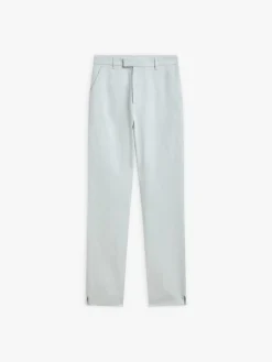 Blue Cotton Straight Fergie Pants<agnès b. Flash Sale
