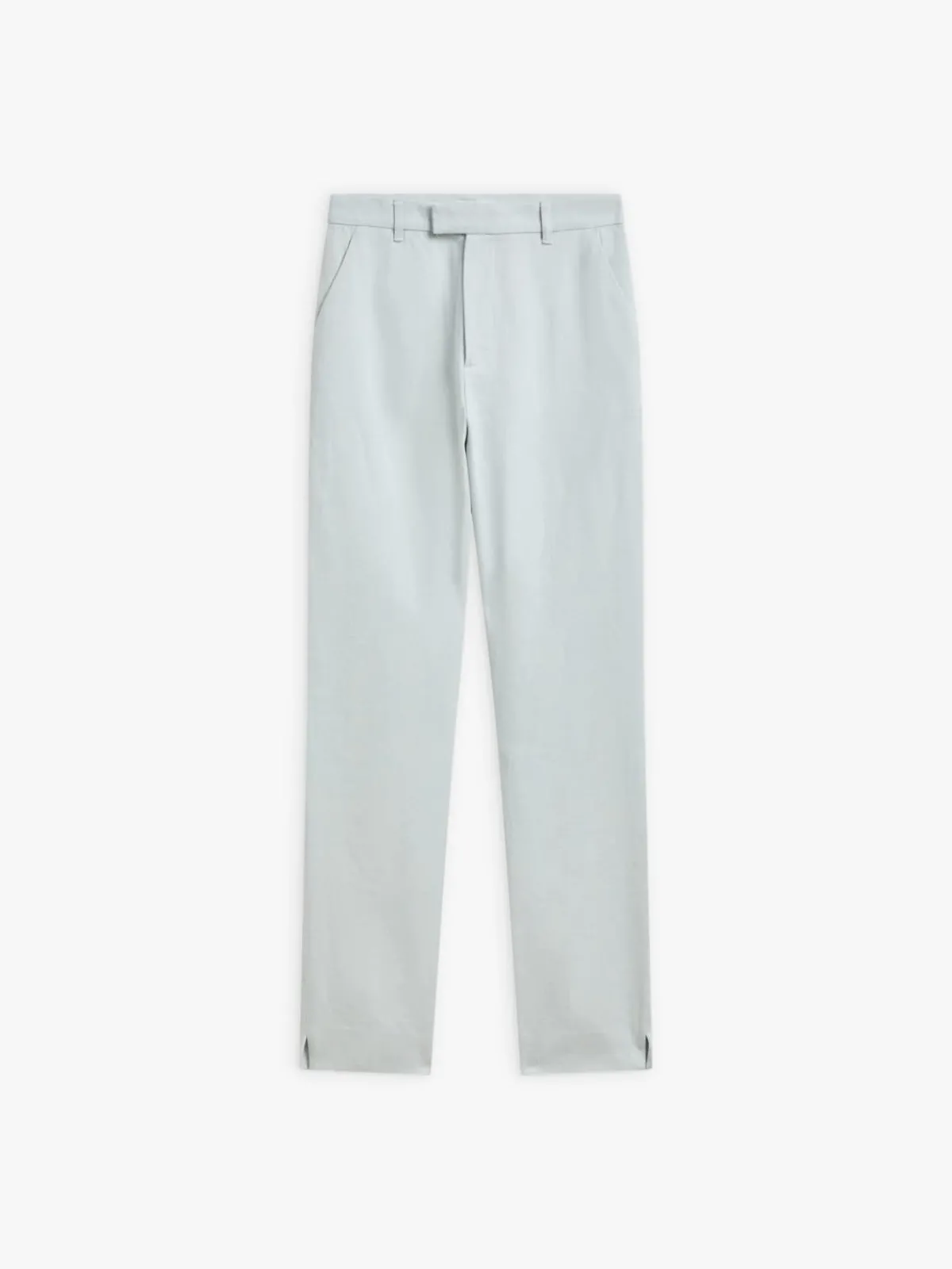Blue Cotton Straight Fergie Pants<agnès b. Flash Sale
