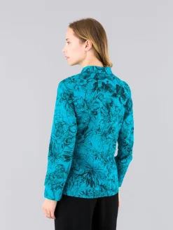 Blue Cotton Tunic Shirt<agnès b. Flash Sale