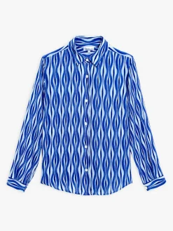 Blue Diego Shirt<agnès b. Fashion