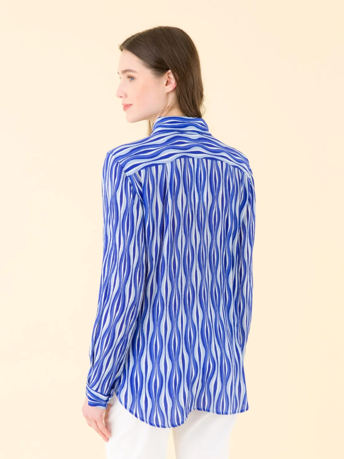 Blue Diego Shirt<agnès b. Fashion