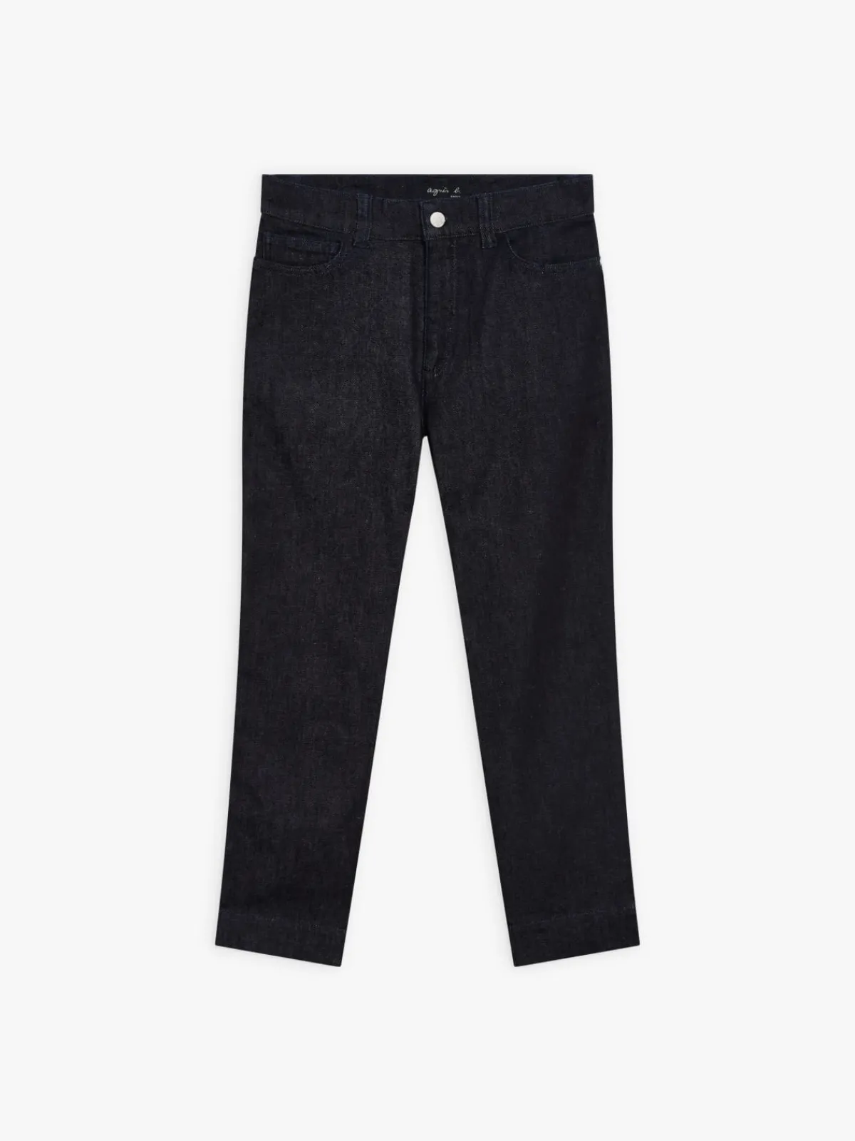 Blue High-waisted Misfits Jeans<agnès b. Outlet
