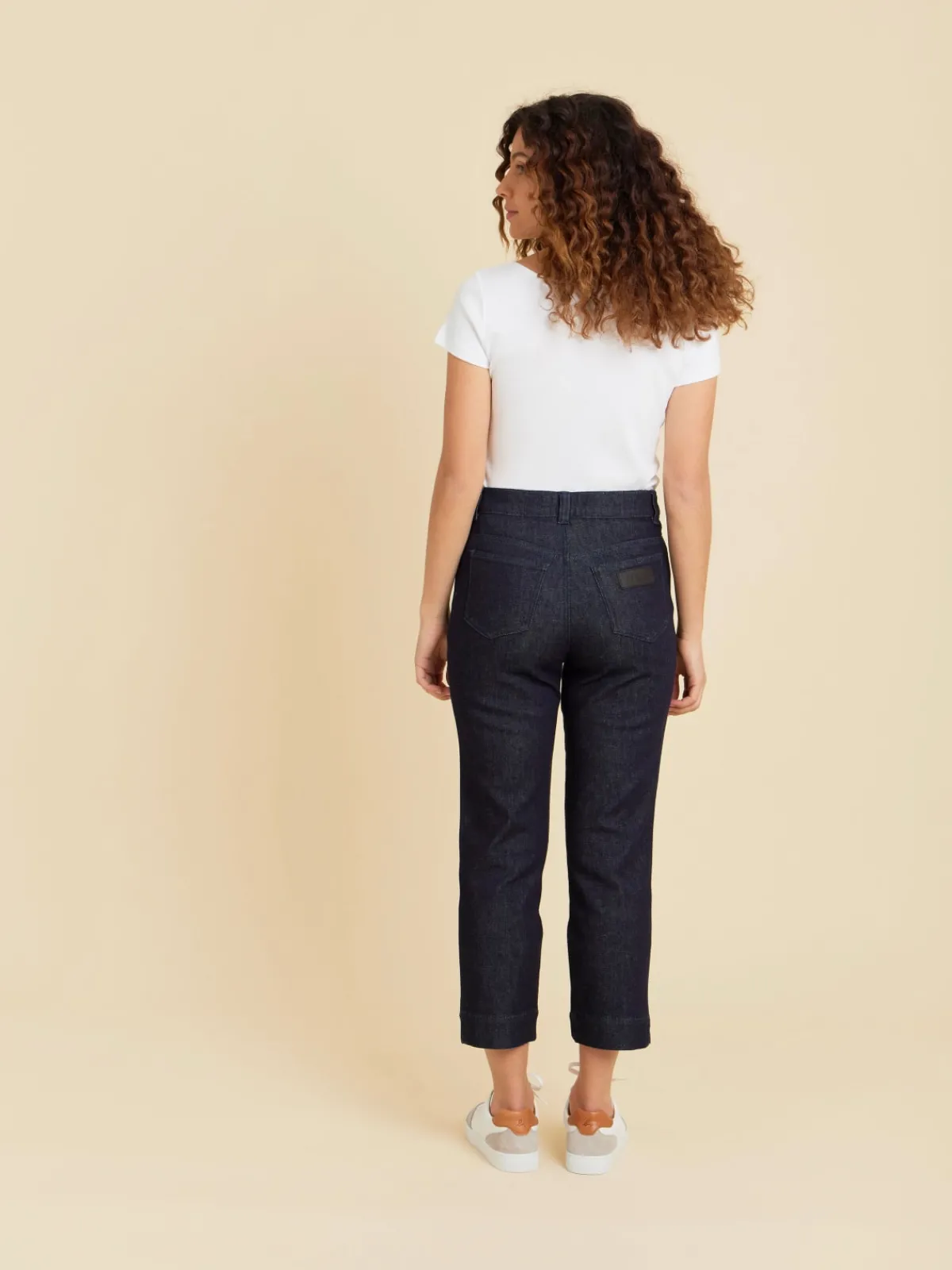 Blue High-waisted Misfits Jeans<agnès b. Outlet