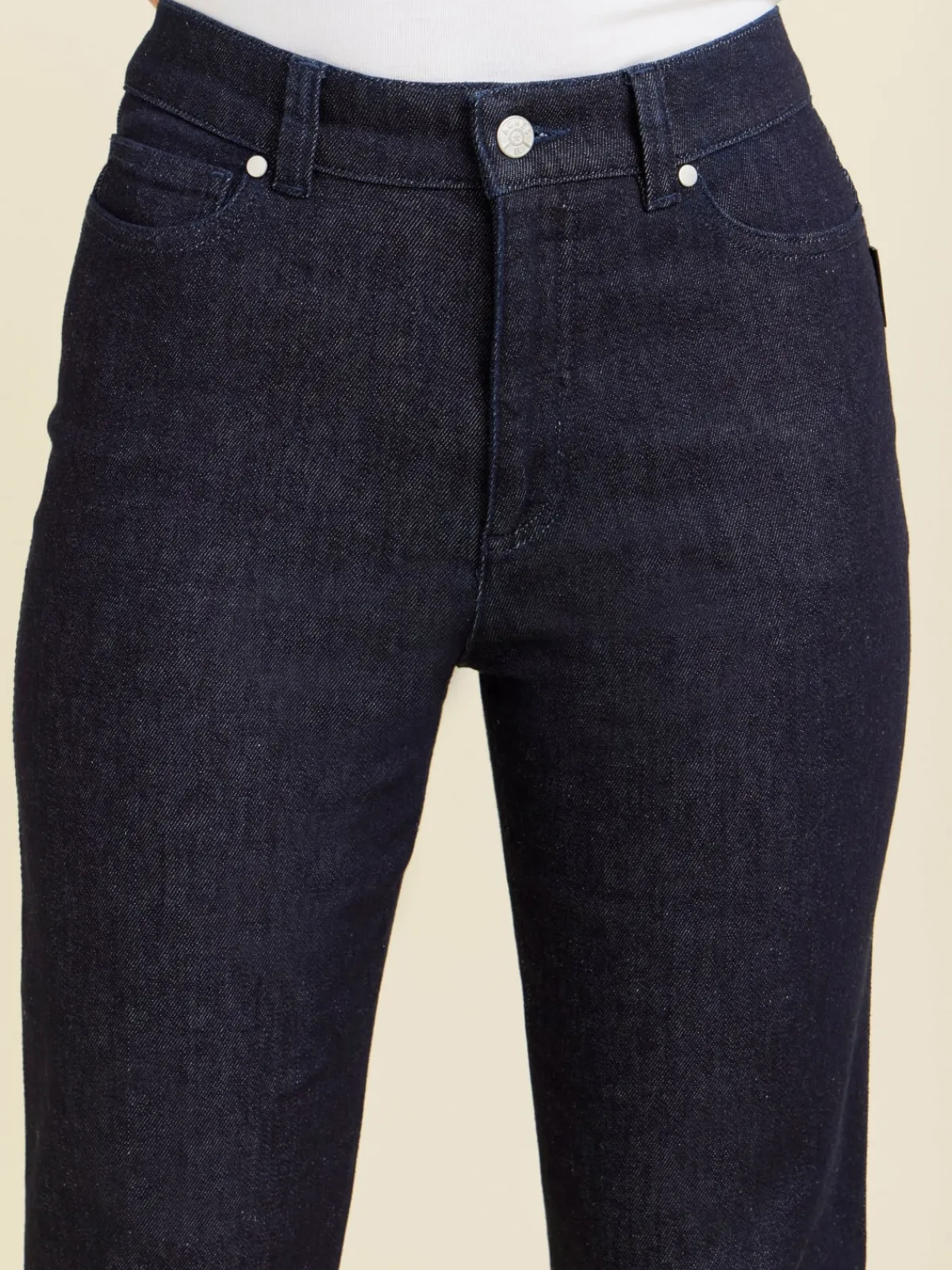 Blue High-waisted Misfits Jeans<agnès b. Outlet