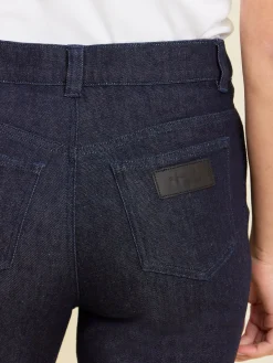 Blue High-waisted Misfits Jeans<agnès b. Outlet
