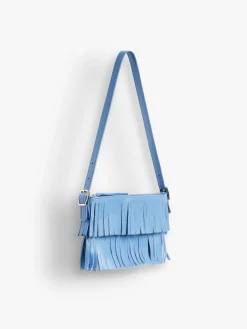 Blue Leather Carmen Clutch<agnès b. Best