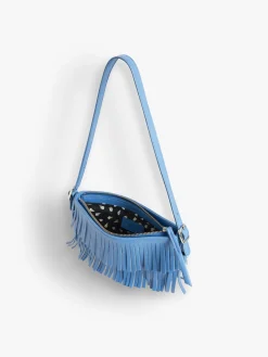 Blue Leather Carmen Clutch<agnès b. Best
