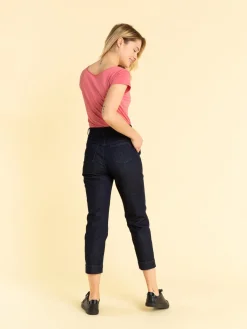 Blue 7/8-length Marilyn Jeans<agnès b. Flash Sale