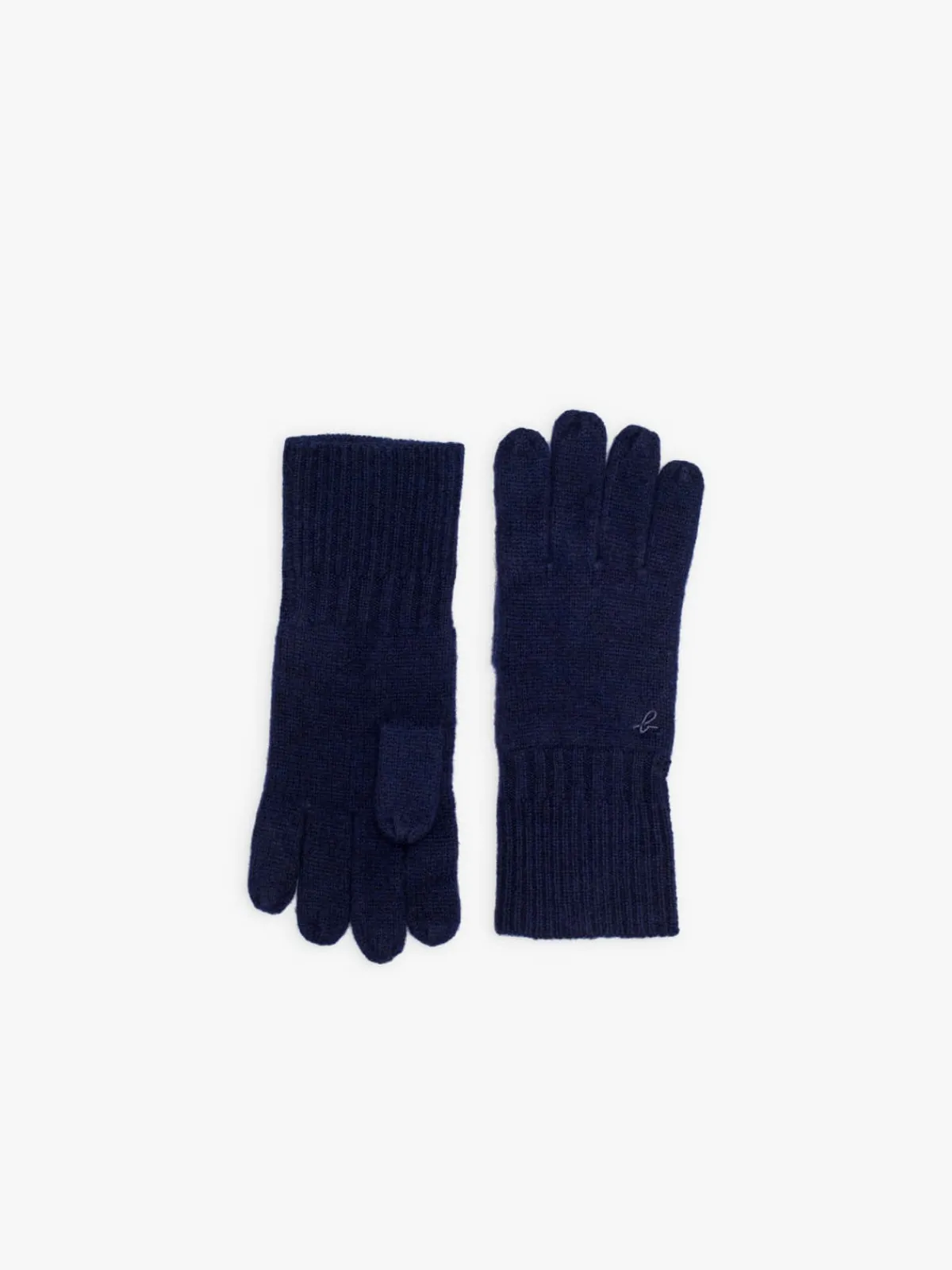 Blue Nelio Unisex Cashmere Gloves<agnès b. Best