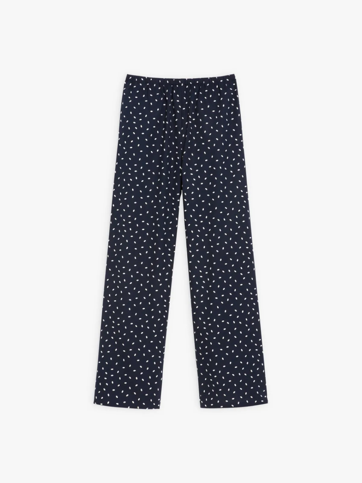 Blue Rice Grain Print Deon Pants<agnès b. Clearance