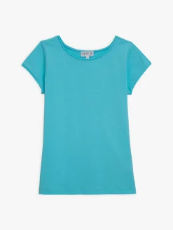 Blue Short Sleeve Australia T-shirt<agnès b. Shop