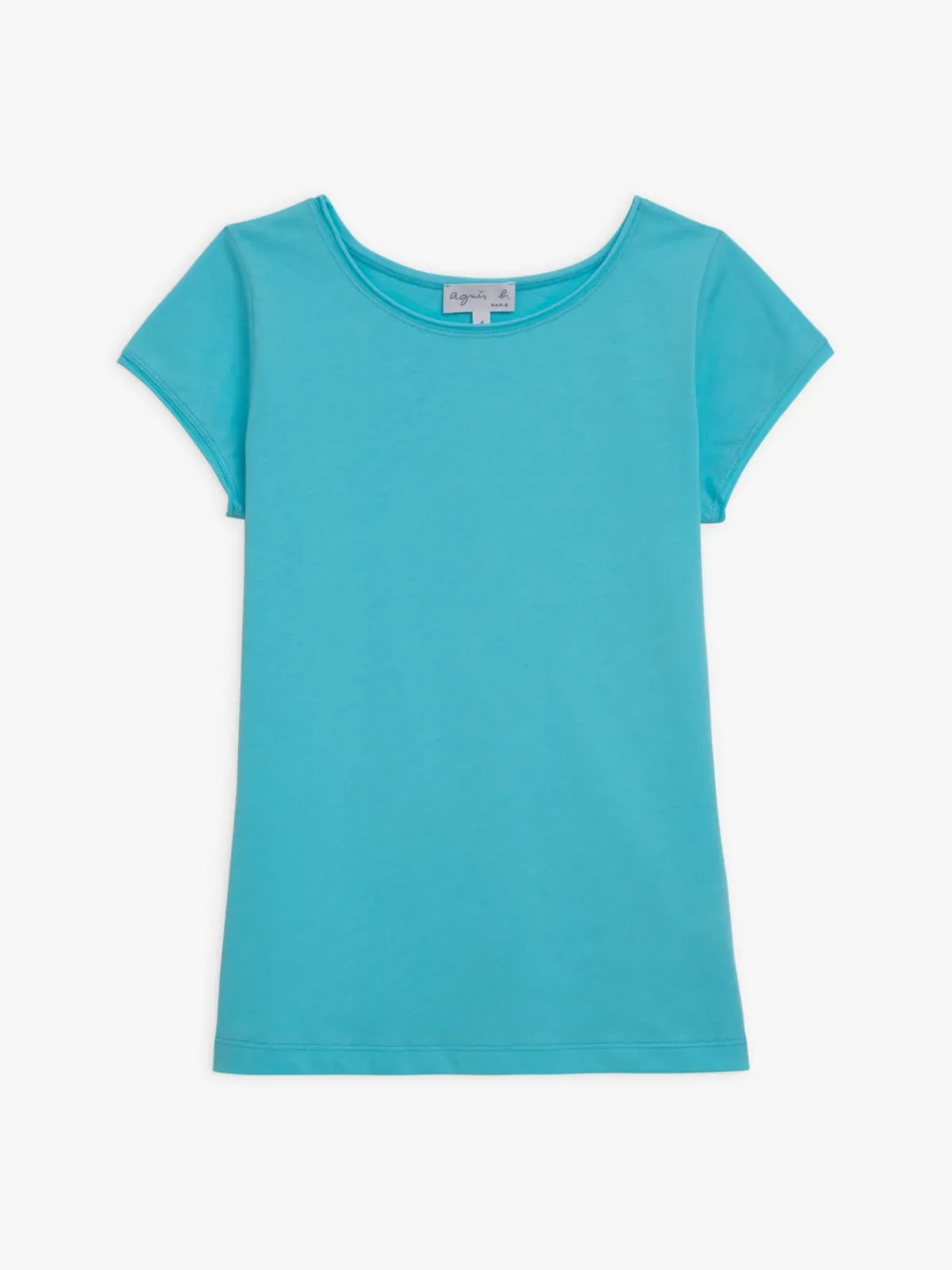 Blue Short Sleeve Australia T-shirt<agnès b. Shop