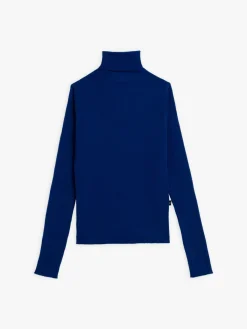 Blue Sibérie Ribbed Merino Wool Sweater<agnès b. Best Sale
