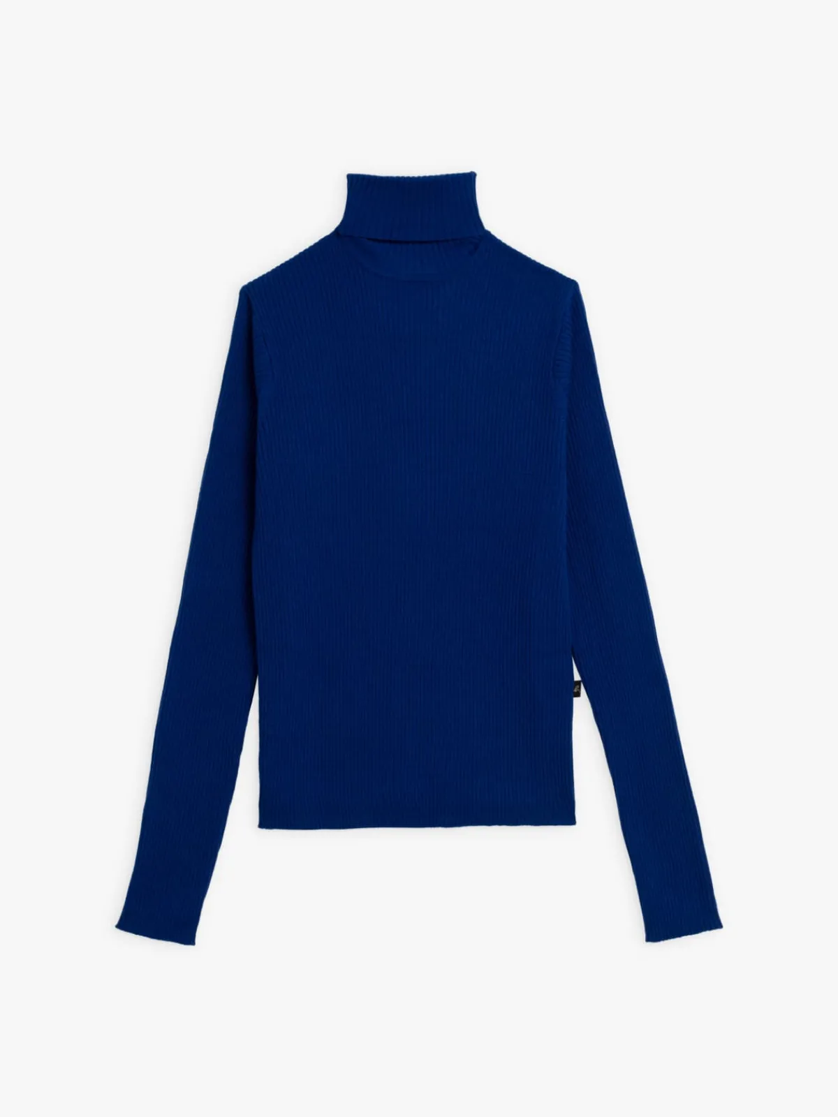 Blue Sibérie Ribbed Merino Wool Sweater<agnès b. Best Sale