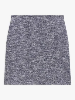 Blue Tweed Ninn Mini Skirt<agnès b. Best