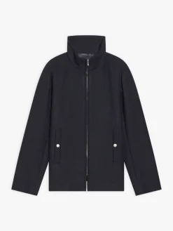 Blue Wool Cotton Twill Olympe Jacket<agnès b. Discount