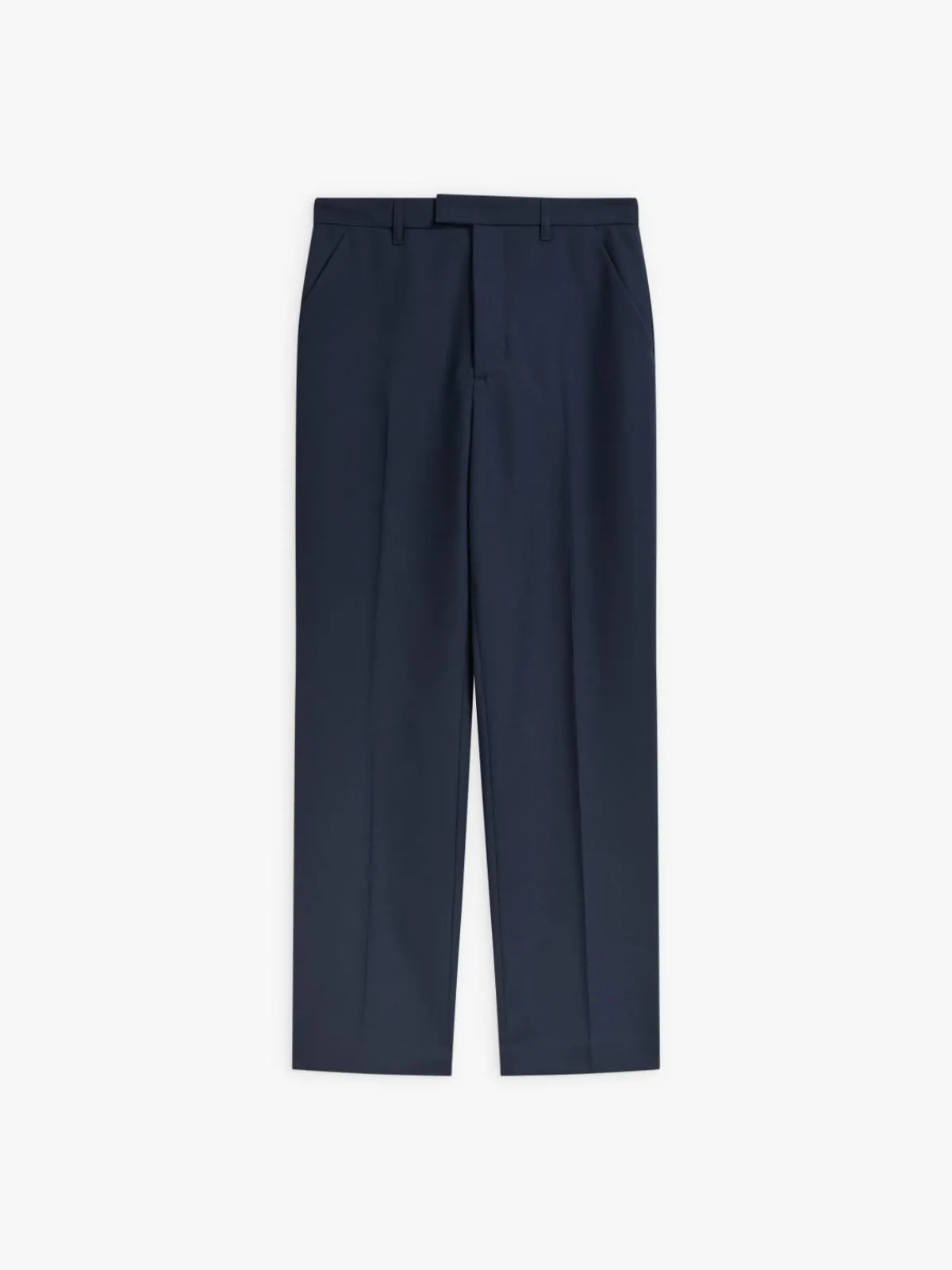 Blue Worsted Wool Ameline Pants<agnès b. Shop
