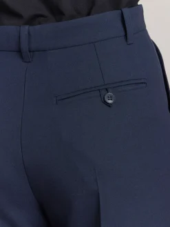 Blue Worsted Wool Ameline Pants<agnès b. Shop