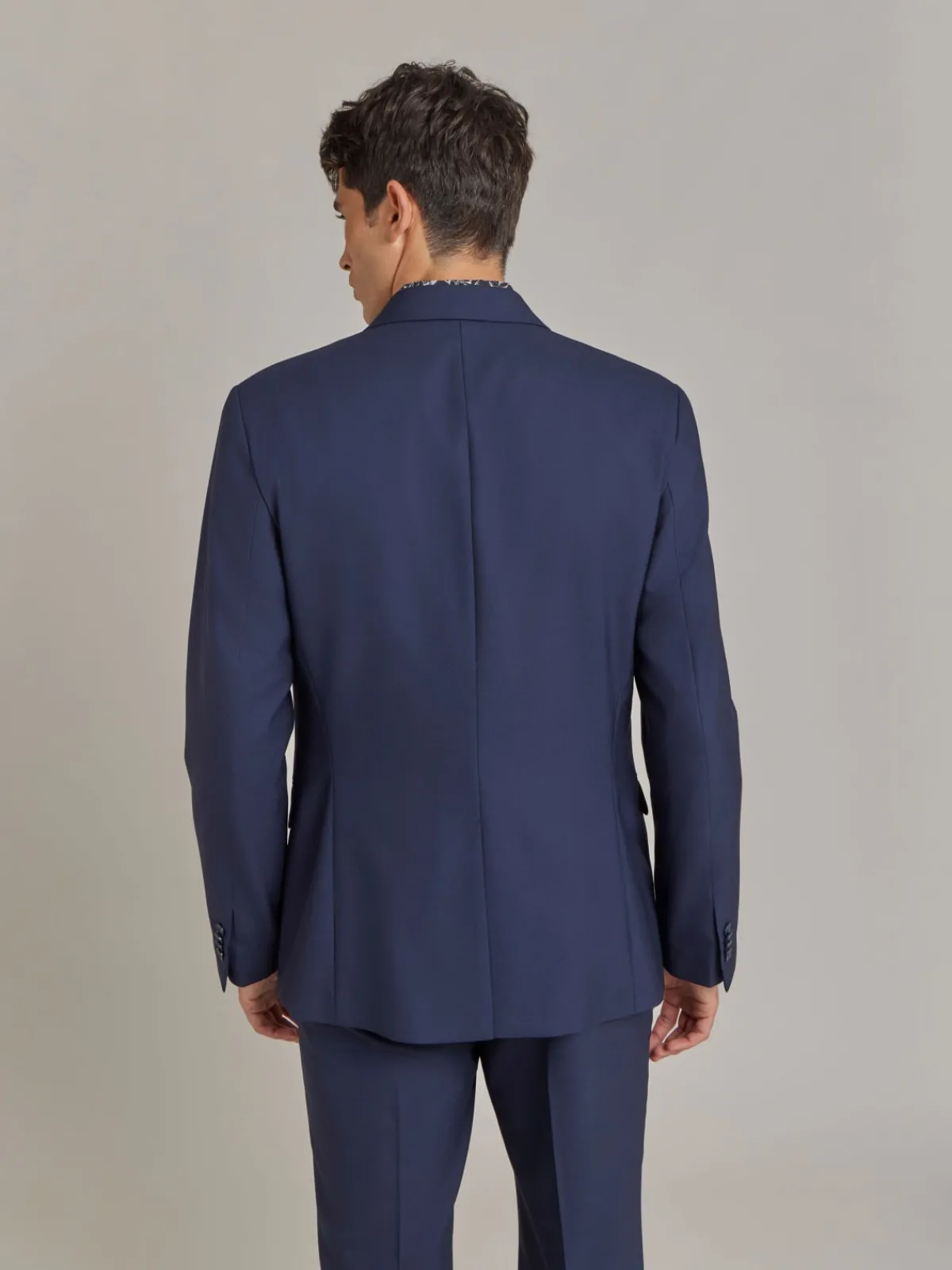 Blue Worsted Wool Domi Jacket<agnès b. Best