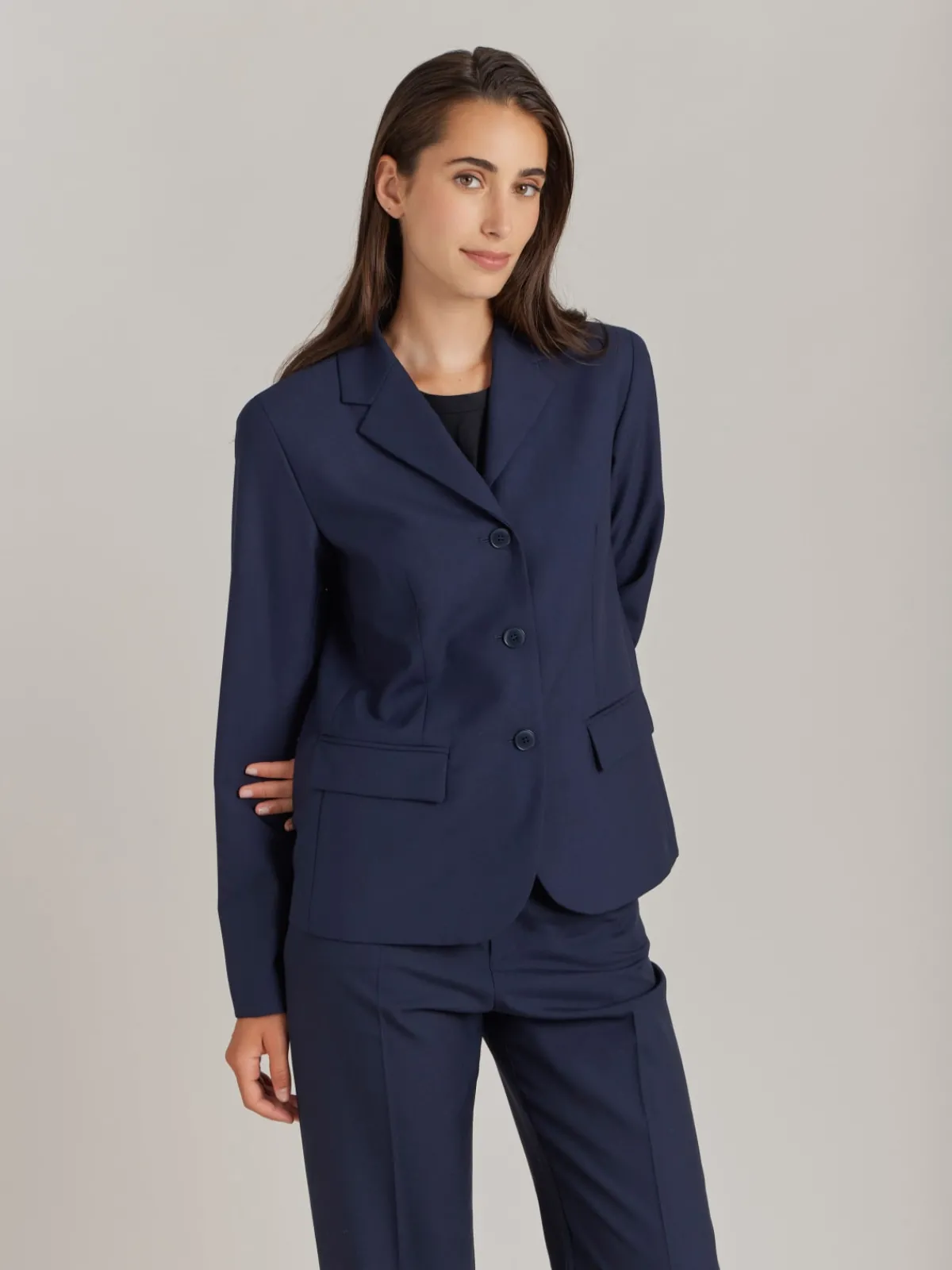 Blue Worsted Wool Louisa Jacket<agnès b. Best Sale