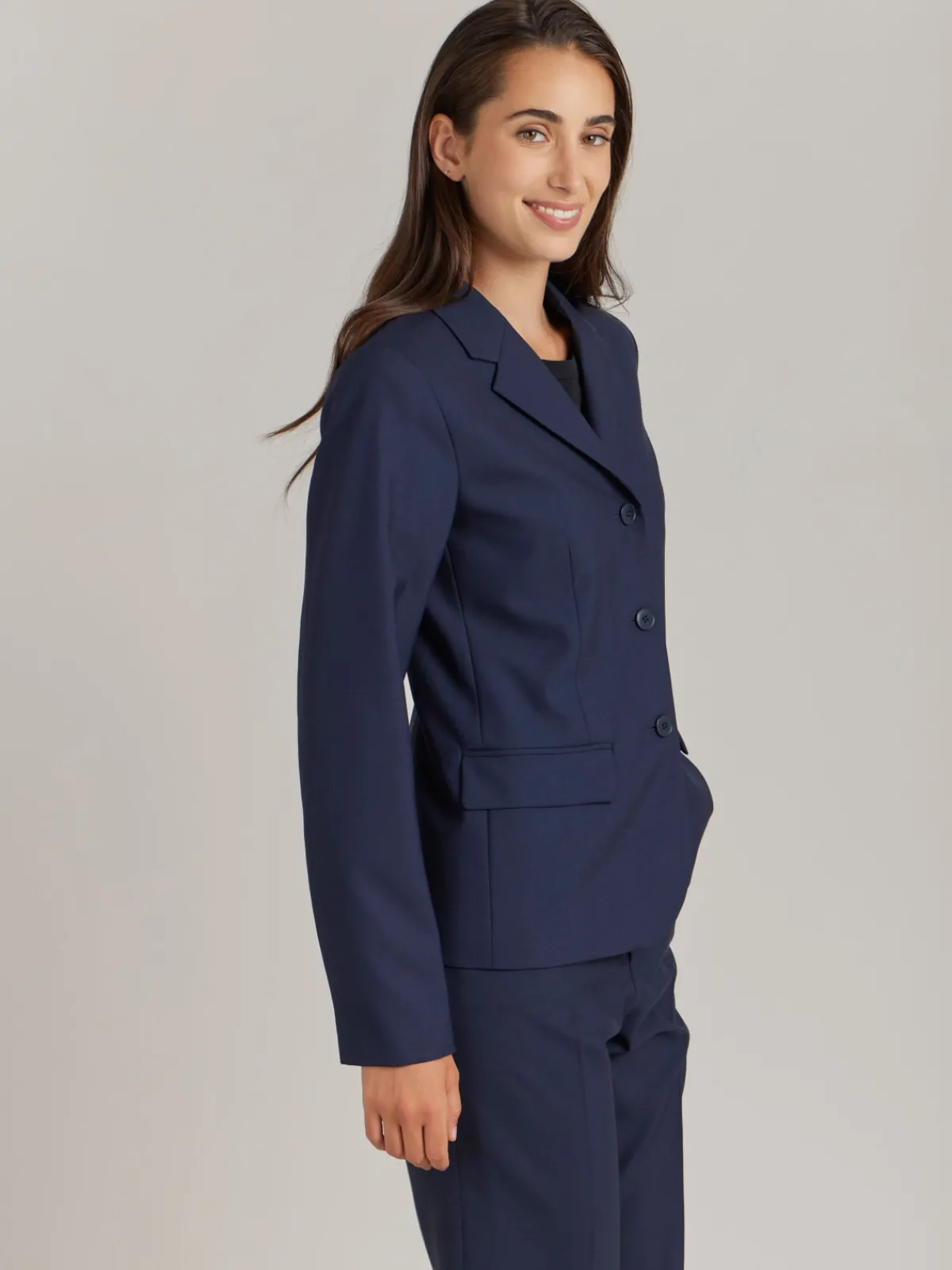 Blue Worsted Wool Louisa Jacket<agnès b. Best Sale