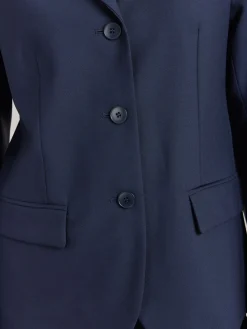 Blue Worsted Wool Louisa Jacket<agnès b. Best Sale